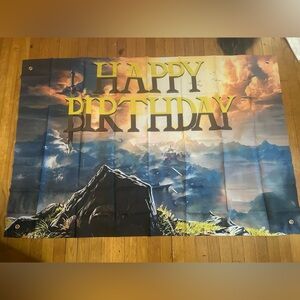 The Legend of Zelda Happy Birthday,3 x5, The Legend of Zelda: Breath of the Wild